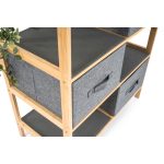 G21 bambusz állvány 6 kosárral