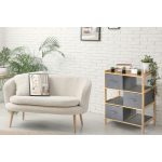 G21 bambusz állvány 6 kosárral