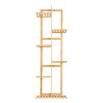 G21 6 szintes növénytartó, bambusz