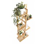 G21 6 szintes növénytartó, bambusz