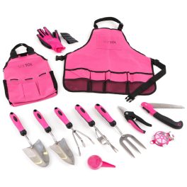 Sixtol GARDEN PINK 12 kerti szerszámkészlet