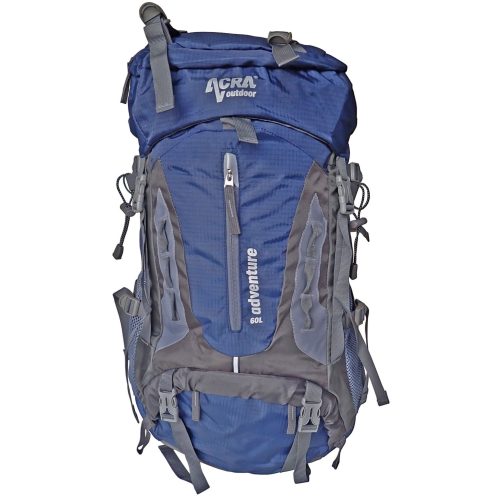 Hátizsák Acra Adventure 60 L igényesebb túrázáshoz sötétkék