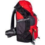 Hátizsák Acra Adventure 50 L túrázásra, piros