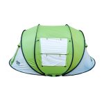 Acra Outdoor ST30 összecsukható sátor 2-3 személyre - zöld sötétítővel