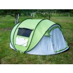 Acra Outdoor ST30 összecsukható sátor 2-3 személyre - zöld sötétítővel