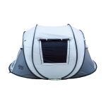 Acra Outdoor ST31 összecsukható sátor 2-3 fő részére - ezüst színű, elsötétítéssel