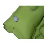 Acra L140CL felfújható matrac párnával, zöld, 5 cm