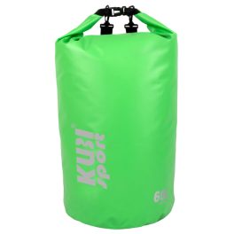 KUBIsport vízálló zsák 60 L zöld