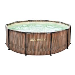   Marimex Florida medence 3,66x0,99 m szkimmerrel – TEAK mintázat