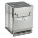 Cattara CUBE grillsütő, fával fűthető, összecsukható