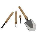 Cattara TIGER összecsukható lapát, többfunkciós, 77 cm