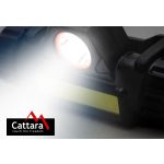 LED-es fejlámpa Cattara 120lm újratölthető