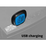 Cattara BLACK LED-es fejlámpa sapka USB-töltéssel