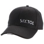 Sixtol LED siltes sapka B-CAP 25lm lámpával, újratölthető, USB, fekete