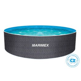 Marimex Orlando 3,66 x 1,07 m RATAN medence + szkimmer