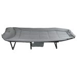 Lehátko Cattara SOFA kempingové skládací, polohovací, šedé