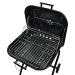 Cattara TRAPANI faszenes grill – téglalap alakú, 46 cm