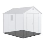 WPC padlóburkolat a G21 PAH 670, Boston 670 kerti tárolóhoz, Eben