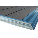 WPC padlóburkolat a G21 GAH 529 kerti tárolóhoz, Eben