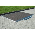 WPC padlóburkolat a G21 GAH 706 kerti tárolóhoz, Eben