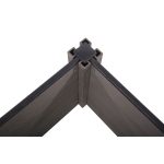 G21 Crop magaságyás 210 x 143 x 54, WPC, Ében