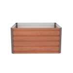 G21 Daisy magaságyás 100 x 80 x 52 cm, fémlemez, barna