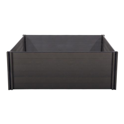 Magaságyás G21 Crop 183 x 183 x 80, WPC, Ébenfa