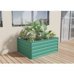 G21 Daisy magaságyás 120 x 90 x 52 cm, fémlemez, zöld