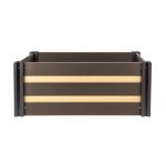 G21 Crop Duo magaságyás 143 x 68 x 57, WPC, Cumaru