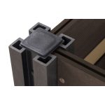 G21 Crop Duo magaságyás 143 x 68 x 57, WPC, Cumaru