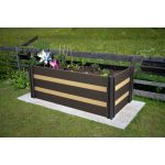 G21 Crop Duo magaságyás 143 x 68 x 57, WPC, Cumaru