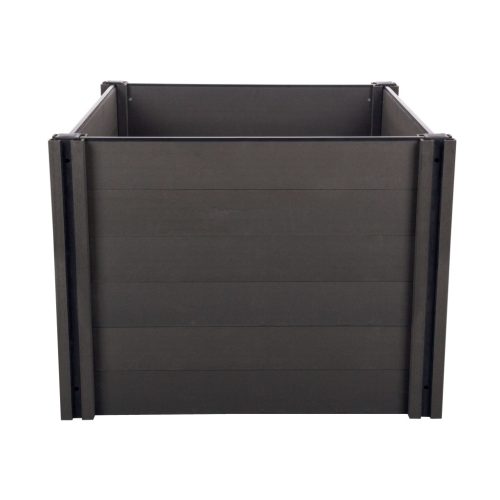 Magaságyás G21 Crop 106 x 106 x 80, WPC, Ébenfa