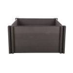 G21 Crop magaságyás 106 x 106 x 54, WPC, Ében