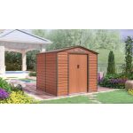 G21 GAH 407 kerti tároló 213 x 191 cm, barna