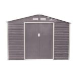 G21 GAH 706 - 277 x 255 cm-es kerti fém ház, szürke - sérült csomagolás