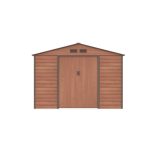 G21 GAH 706 kerti tároló 277 x 255 cm, barna