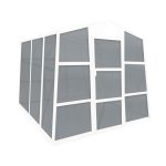 G21 polikarbonát lemezek a GZ 48 üvegházhoz