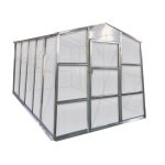 G21 GZ 59 üvegház - 251 x 311 cm, horganyzott