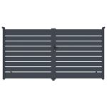 Kapu G21 Reno 350x176 cm kétszárnyú, antracit színű