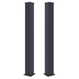 G21 oszlop kapuhoz 15x171 cm, lábazattal, antracit, 2 db