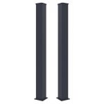 G21 oszlop kapuhoz 15x190 cm, talppal, antracit, 2 db