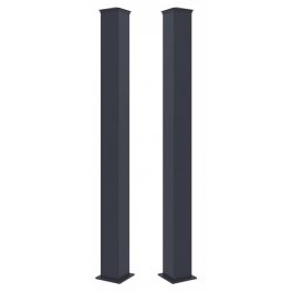 G21 oszlop kapuhoz 15x190 cm, talppal, antracit, 2 db