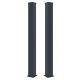 G21 oszlop kapuhoz 15x190 cm, talppal, antracit, 2 db