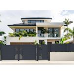 Kerítésmező G21 Marion 168x78 cm, antracit