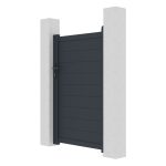 G21 Orlando kapu, 100 × 158 cm, balos kivitel, antracit színben