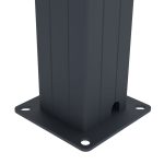 Bioklimatikus pergola G21 Austin 3×3 m, antracit színű alumínium