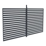 G21 fix lamellás oldalfal 3,7x2,2 m pergola Austinhoz