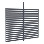 G21 kiegészítő fix lamellás fal 3x2,6 m Trenton pergolához