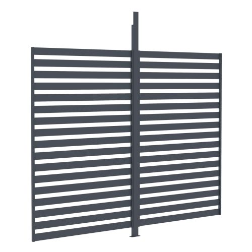 G21 kiegészítő fix lamellás fal 3x2,6 m Trenton pergolához