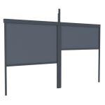 G21 kiegészítő oldalsó napellenző 4x2,6 m Trenton pergolához
